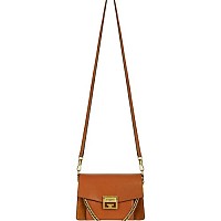 [스페셜오더]GIVENCHY-BB501CB 지방시 투톤 가죽 및 스웨이드 스몰 GV3 핸드백