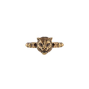 GUCCI-445314 0933 구찌 필라인 헤드 메탈 링