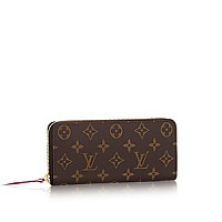 LOUIS VUITTON-M13408 루이비통 블랙 모노그램 LV x TM 클레망스 월릿
