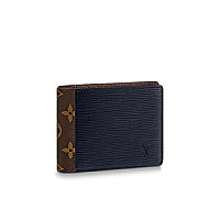 LOUIS VUITTON-M69408 루이비통 블랙 모노그램 마카사르 멀티플 월릿