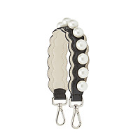 [스페셜오더]FENDI-8AV105 펜디 송아지 가죽 진주 장식 블루 미니 스트랩 유