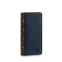 LOUIS VUITTON-M14110 루이비통 스카이 블루 모노그램 브라짜 월릿