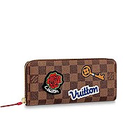 LOUIS VUITTON-M13408 루이비통 블랙 모노그램 LV x TM 클레망스 월릿