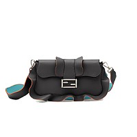 [스페셜오더]FENDI-8BR600 펜디 베이지/블랙 누벅 바게트