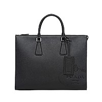 PRADA-2VG039 프라다 커피 사피아노 가죽 토트